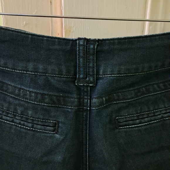 Denver Hayes Blue Flared Ankle Jeans - Picture 14 of 15